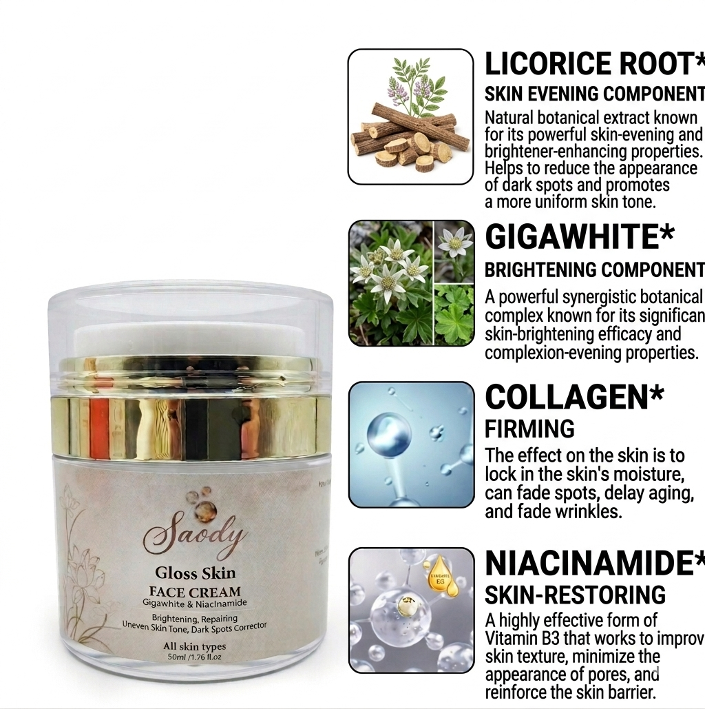 Gloss' Skin Brightening Face Cream